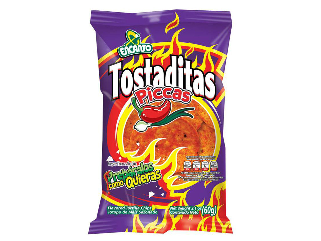 ENCANTO - Tostaditas Piccas 60gr / Pack of 35